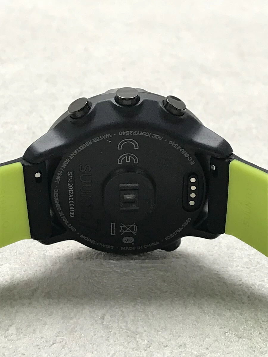 SUUNTO ◆ [Purchase] /Digital/Rubber/BLK