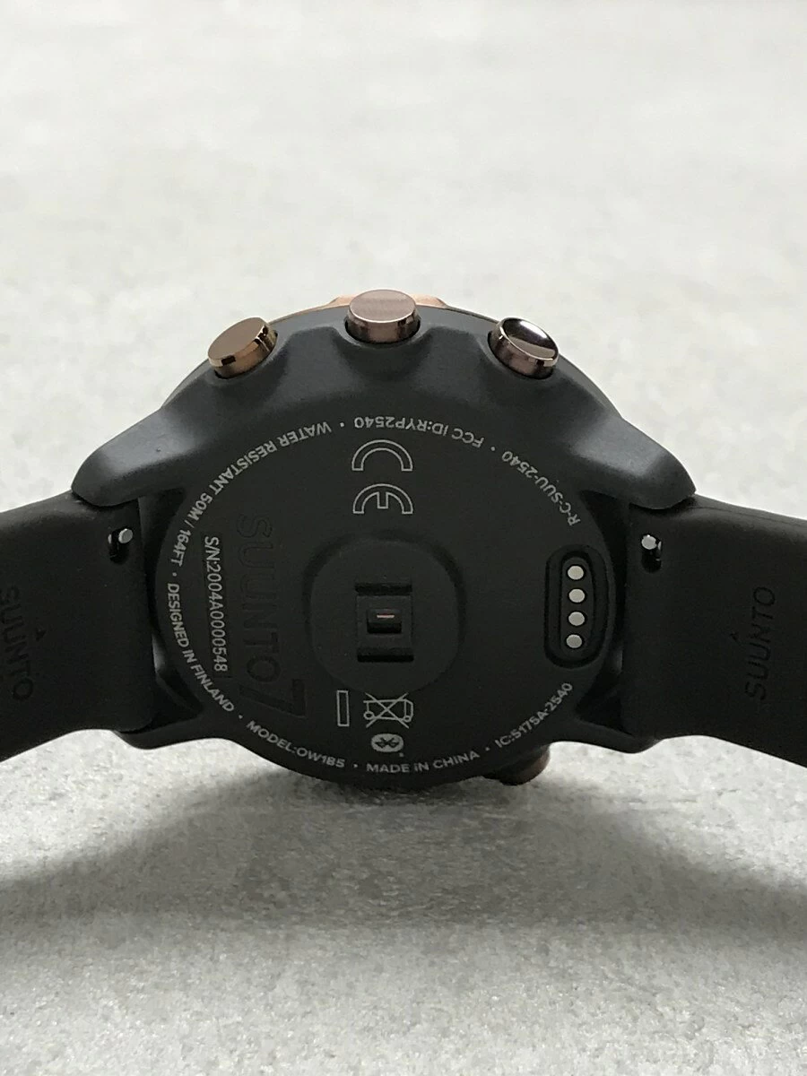 SUUNTO ◆ [Purchase] /Digital/Rubber/GRY