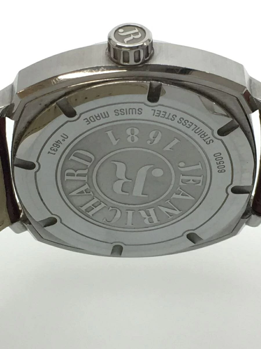 JEANRICHARD/automatic/analog/leather/BRW/60500/TERRASCOOP