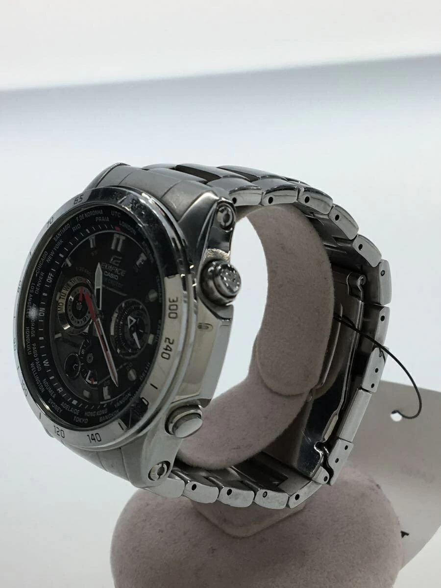 CASIO ◆ CASI/Casio/Solar/EDIFICE/MULTIBAND6/Analog/Stainless/SLV/SLV