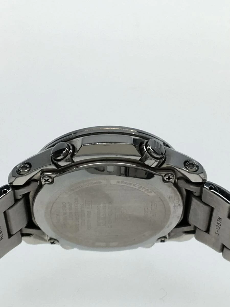 CASIO ◆ CASI/Casio/Solar/EDIFICE/MULTIBAND6/Analog/Stainless/SLV/SLV