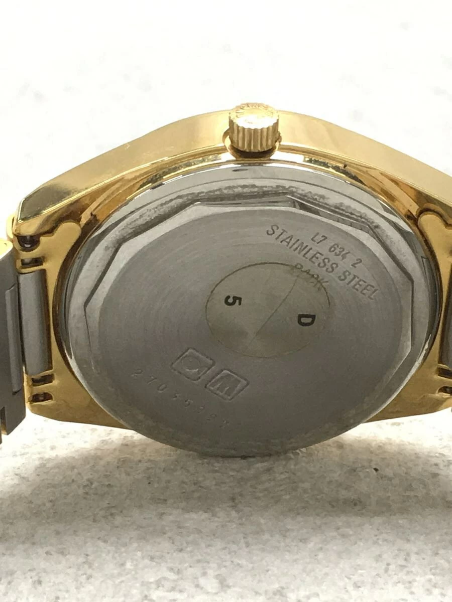 LONGINES ◆ ADMIRAL/Five Star/Missing Frame/Automatic/Analog/Stainless/Gold/L7 634