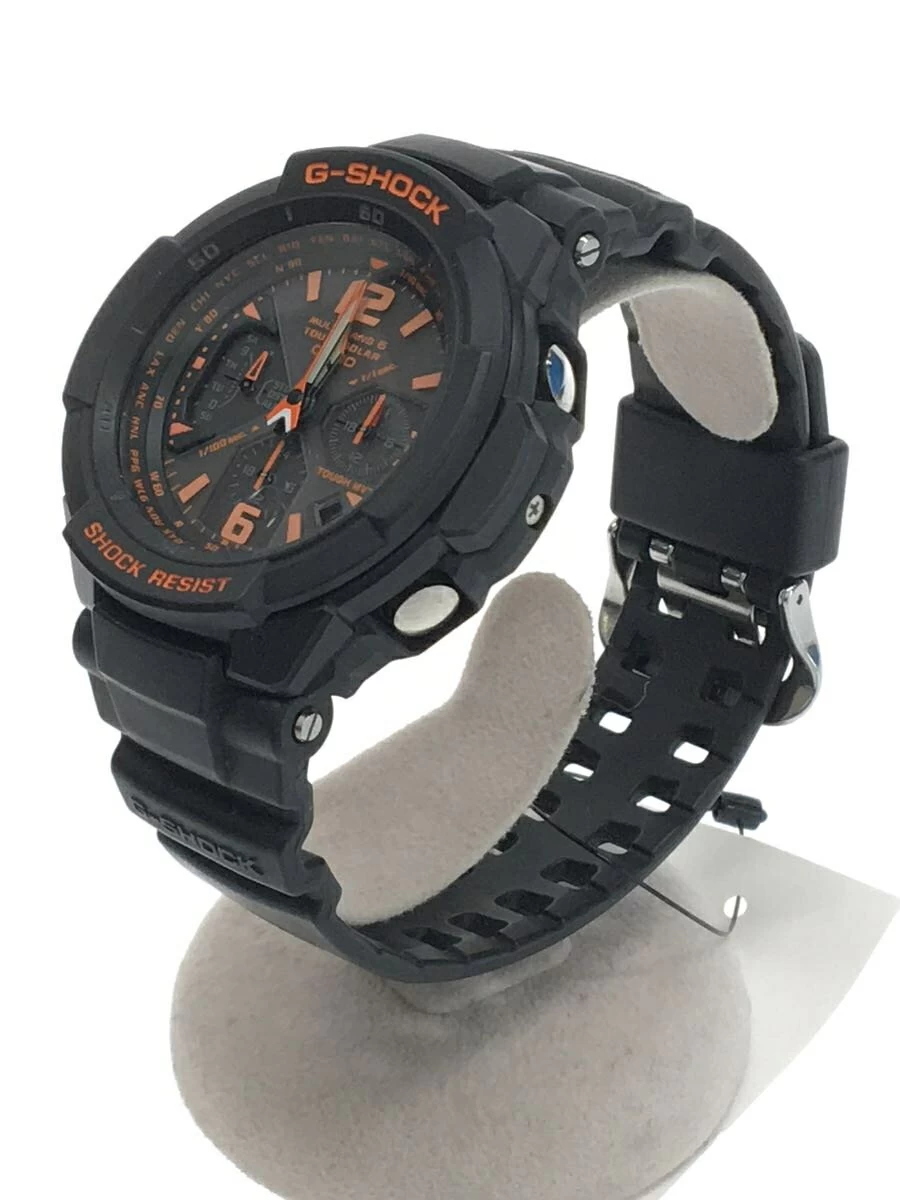 CASIO ◆ GW-3000B/Solar/Analog/Rubber/BLK