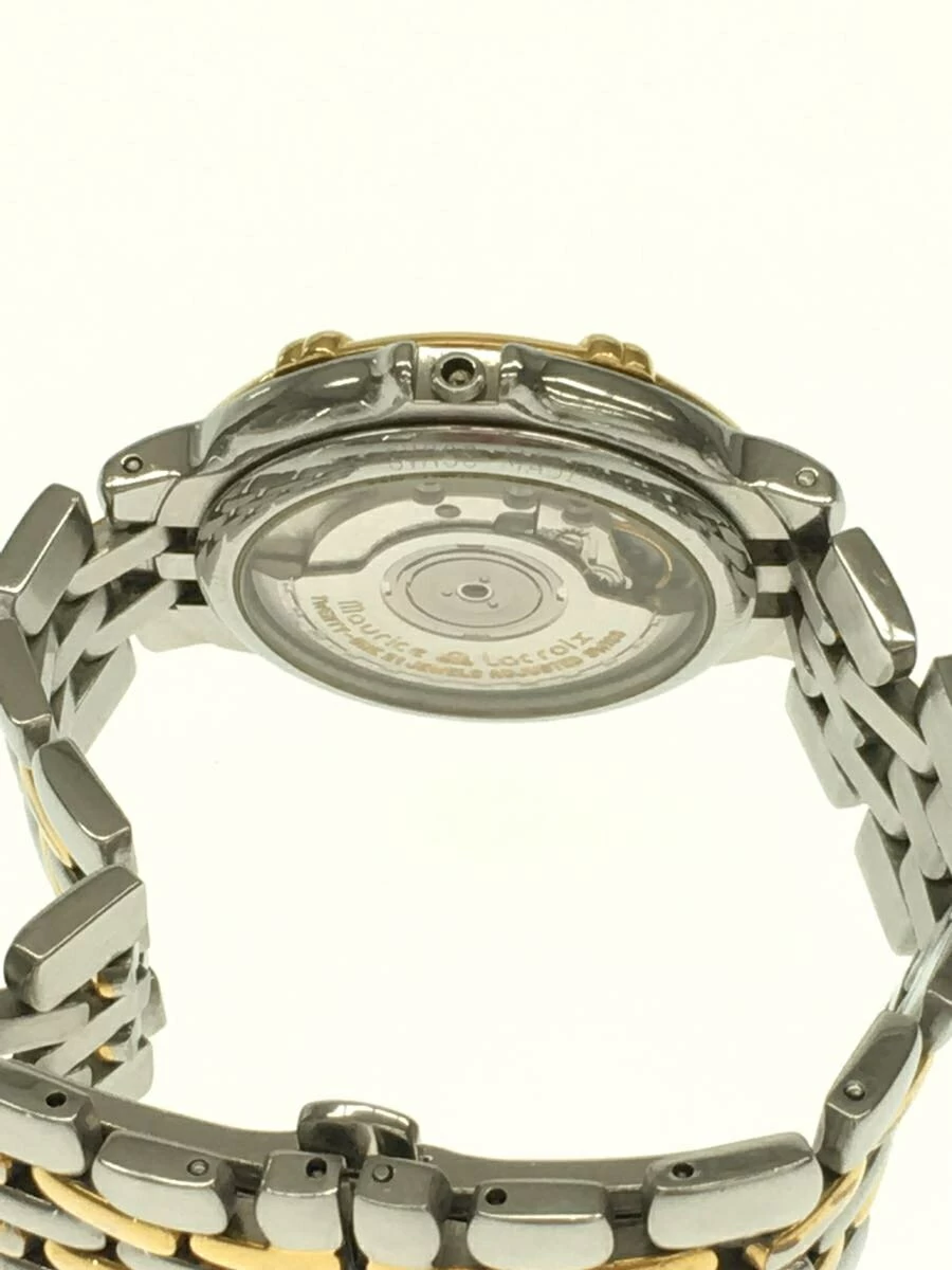 MAURICE LACROIX ◆ automatic/analog/white/silver