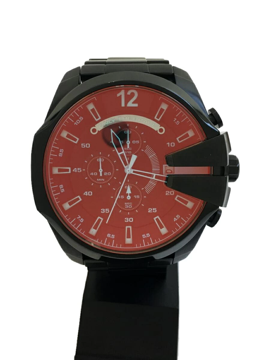DIESEL ◆ Quartz/Analog/Stainless Steel/Black/DZ-4318CHIEF SERIES