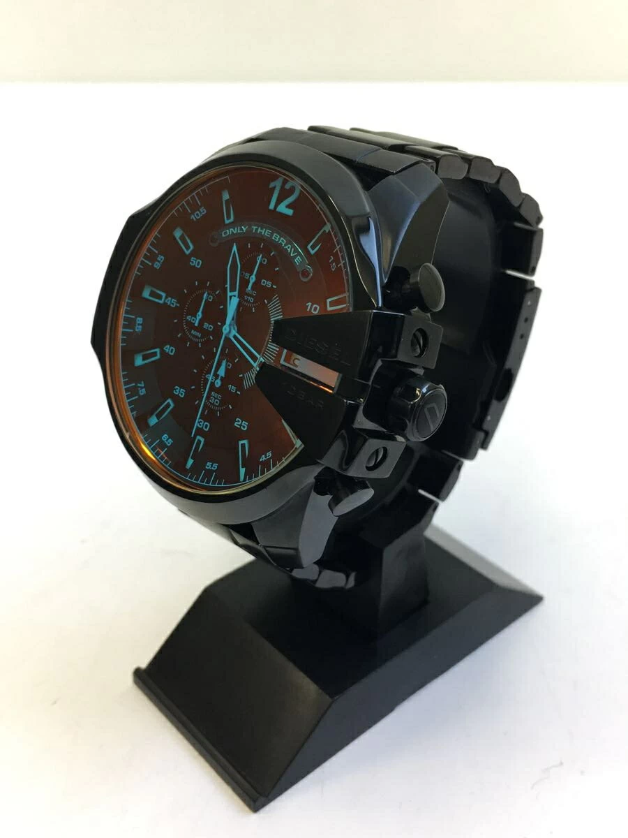 DIESEL ◆ Quartz/Analog/Stainless Steel/Black/DZ-4318CHIEF SERIES