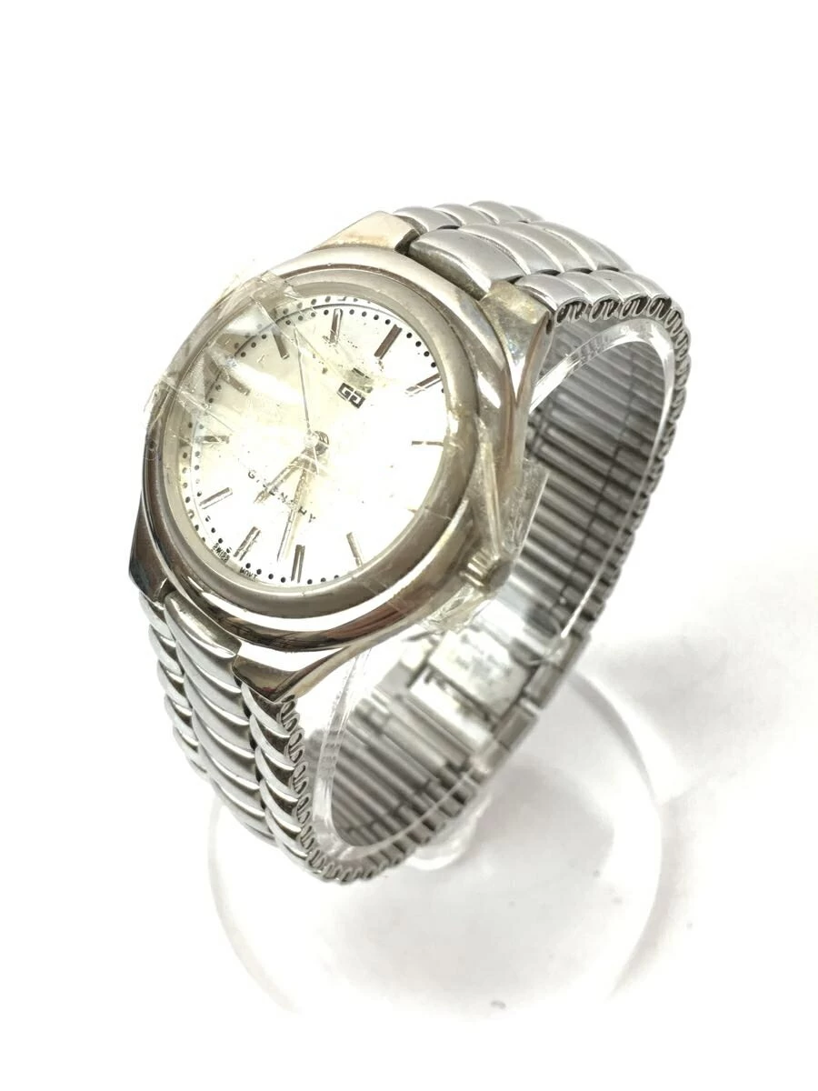 GIVENCHY ◆ Quartz/with box/with pane/analog/stainless steel/silver/KM.17.XV