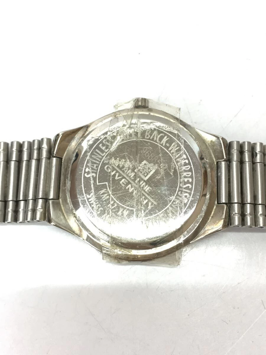 GIVENCHY ◆ Quartz/with box/with pane/analog/stainless steel/silver/KM.17.XV