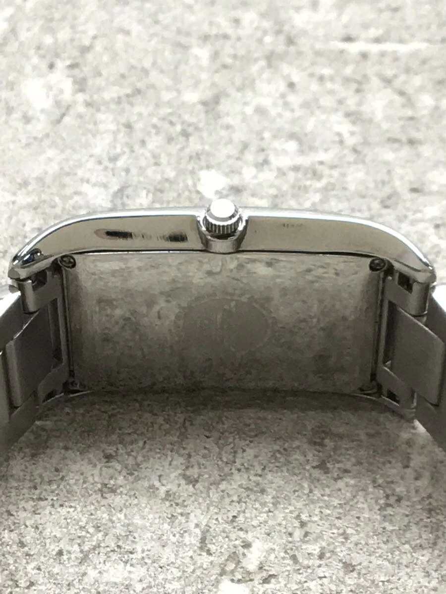 EMPORIO ARMANI ◆ Emporio Armani Analog/WHT/SLV