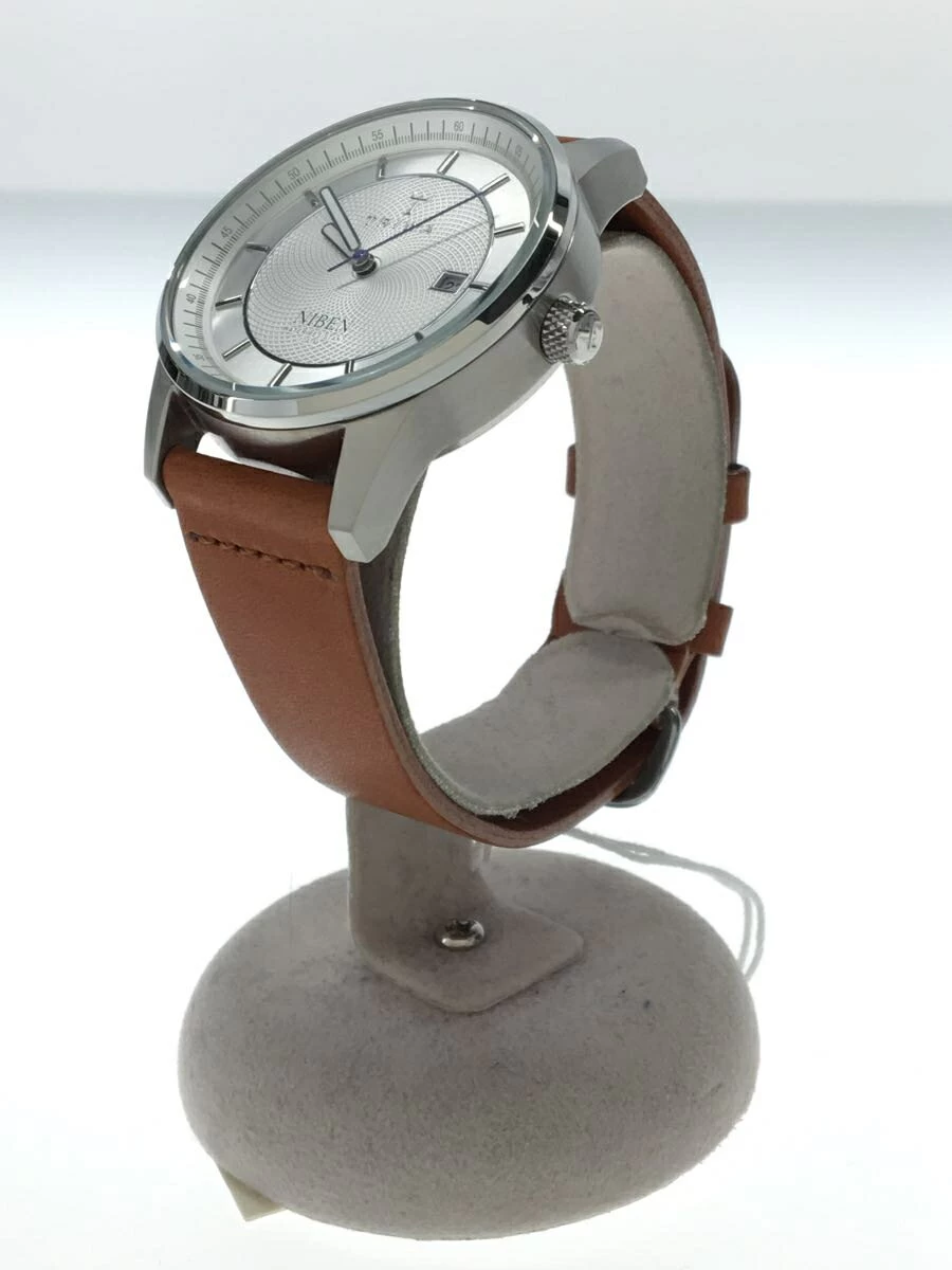 TRIWA ◆/analog/leather/silver/brown