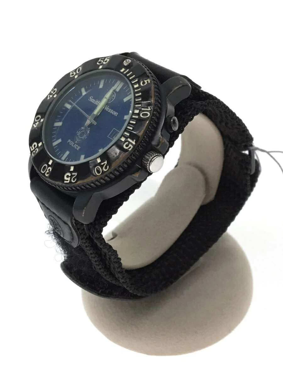 Smith&Wesson◆/ Analog/ BLU/ BLK/ Smith & Wesson