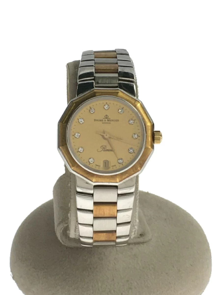 BAUME & MERCIER ◆ Quartz/Analog/--/GLD/SLV