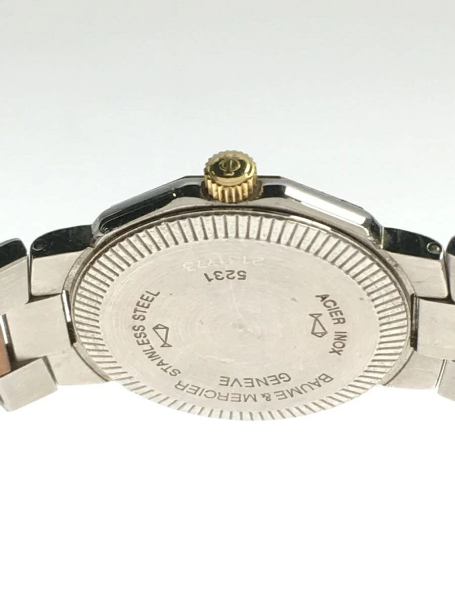 BAUME & MERCIER ◆ Quartz/Analog/--/GLD/SLV
