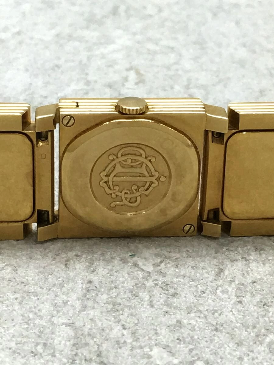Christian Dior ◆ La Parisienne/2 replacement leather belts included/quartz/analog/gold color