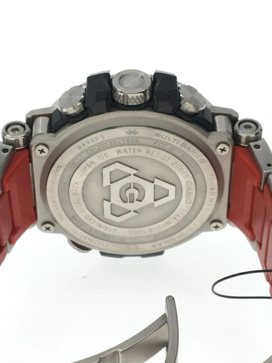 CASIO ◆ Solar G-SHOCK/Analog/Stainless/SLV/SLV/SS/MTG-B1000D-1AJF