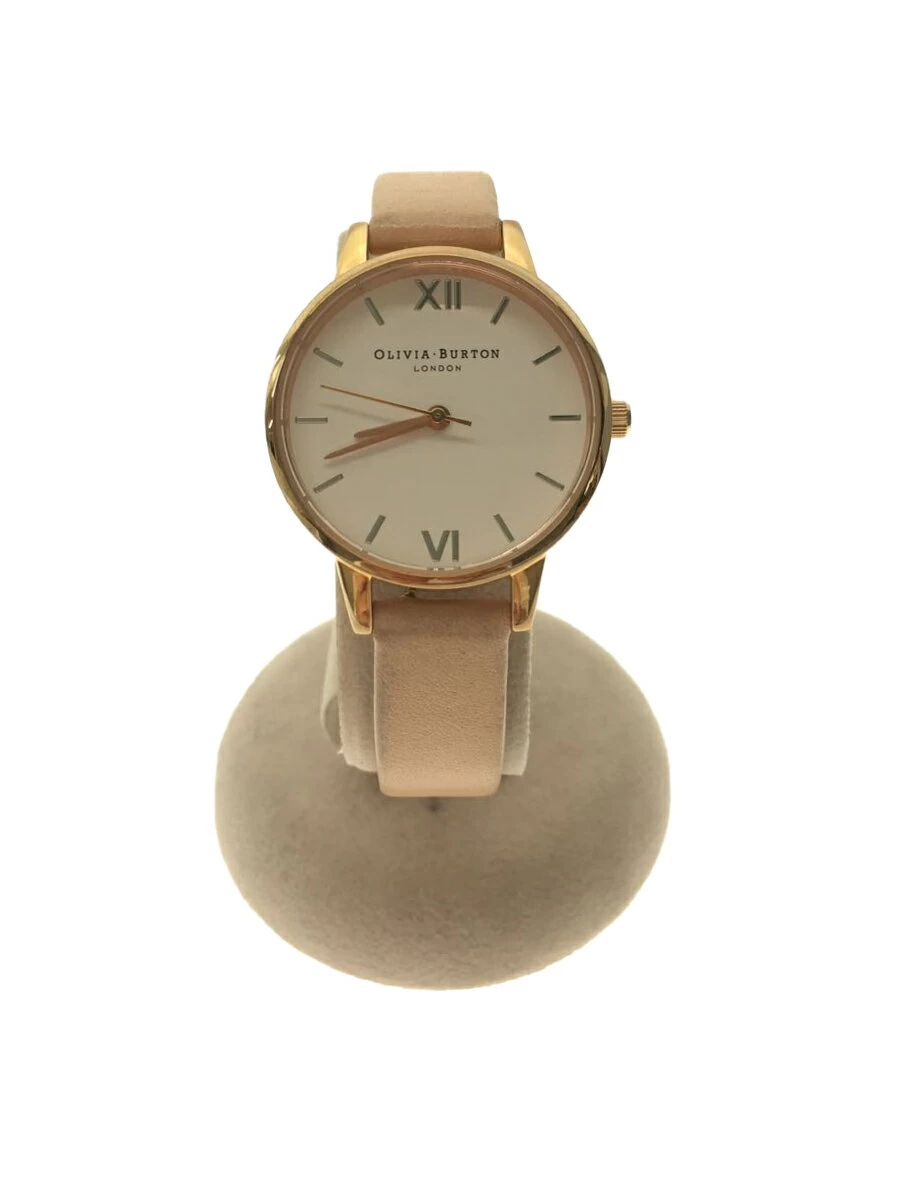 OLIVIA BURTON ◆/analog/leather/WHT/BEG