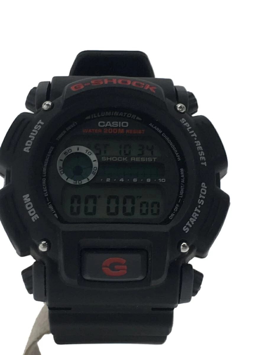 CASIO ◆ Quartz/Digital/BLK/BLK/GSHOCK/DW-9052