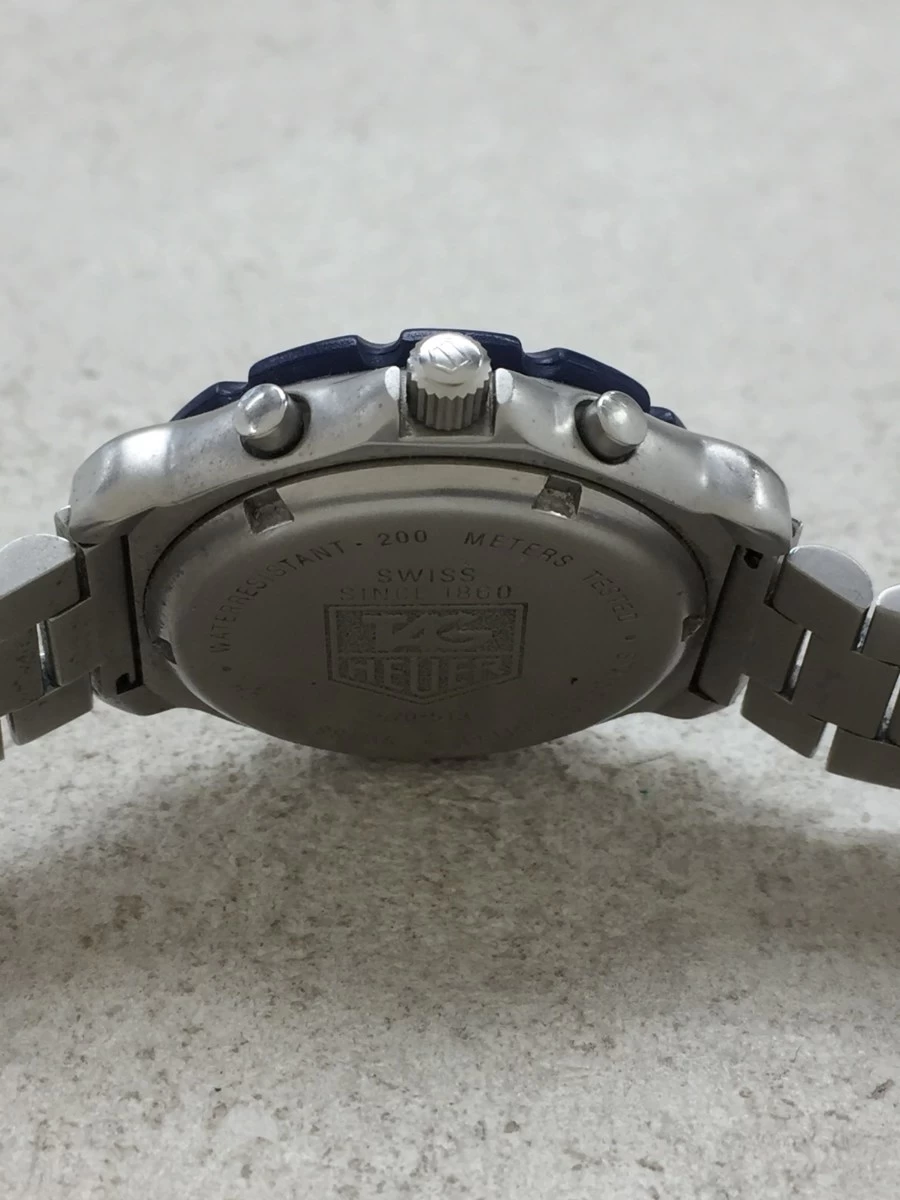 TAGHeuer ◆ TAG Heuer Formula 1/570.513/quartz/analog/stainless steel/watch/chronograph divers FORMULA 1