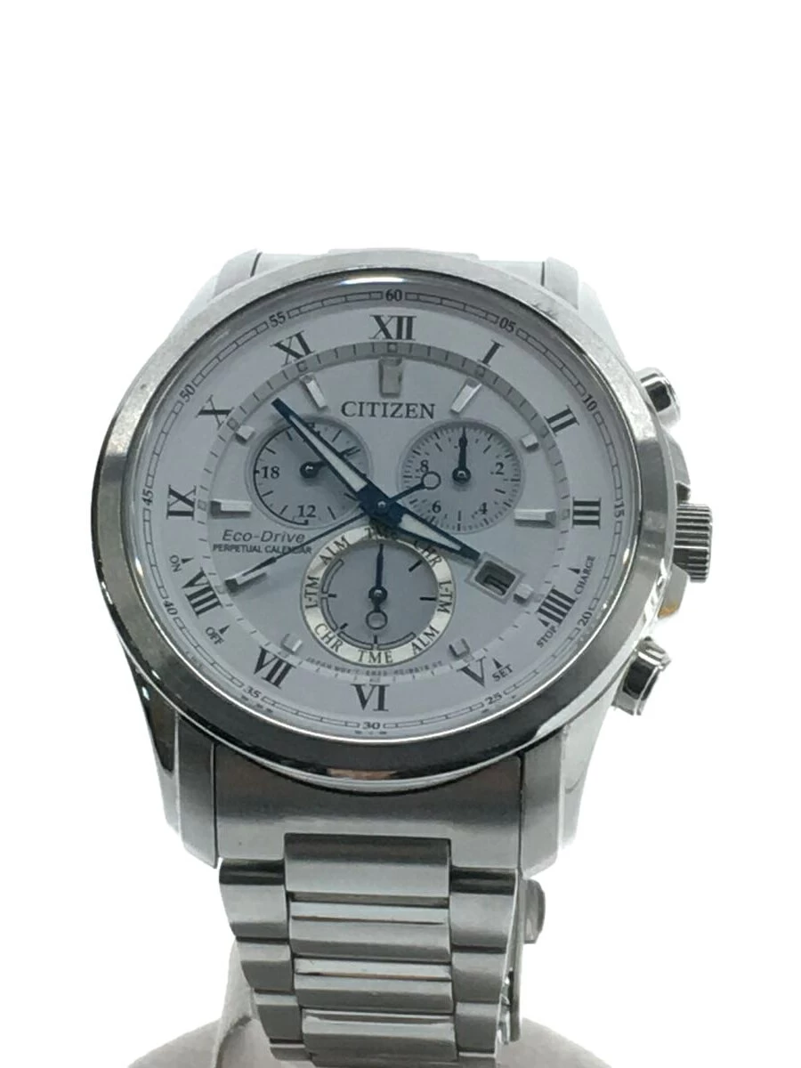 CITIZEN◆ Citizen/Solar/Analog/Stainless Steel/Eco-Drive/Chronograph/E820-R006592