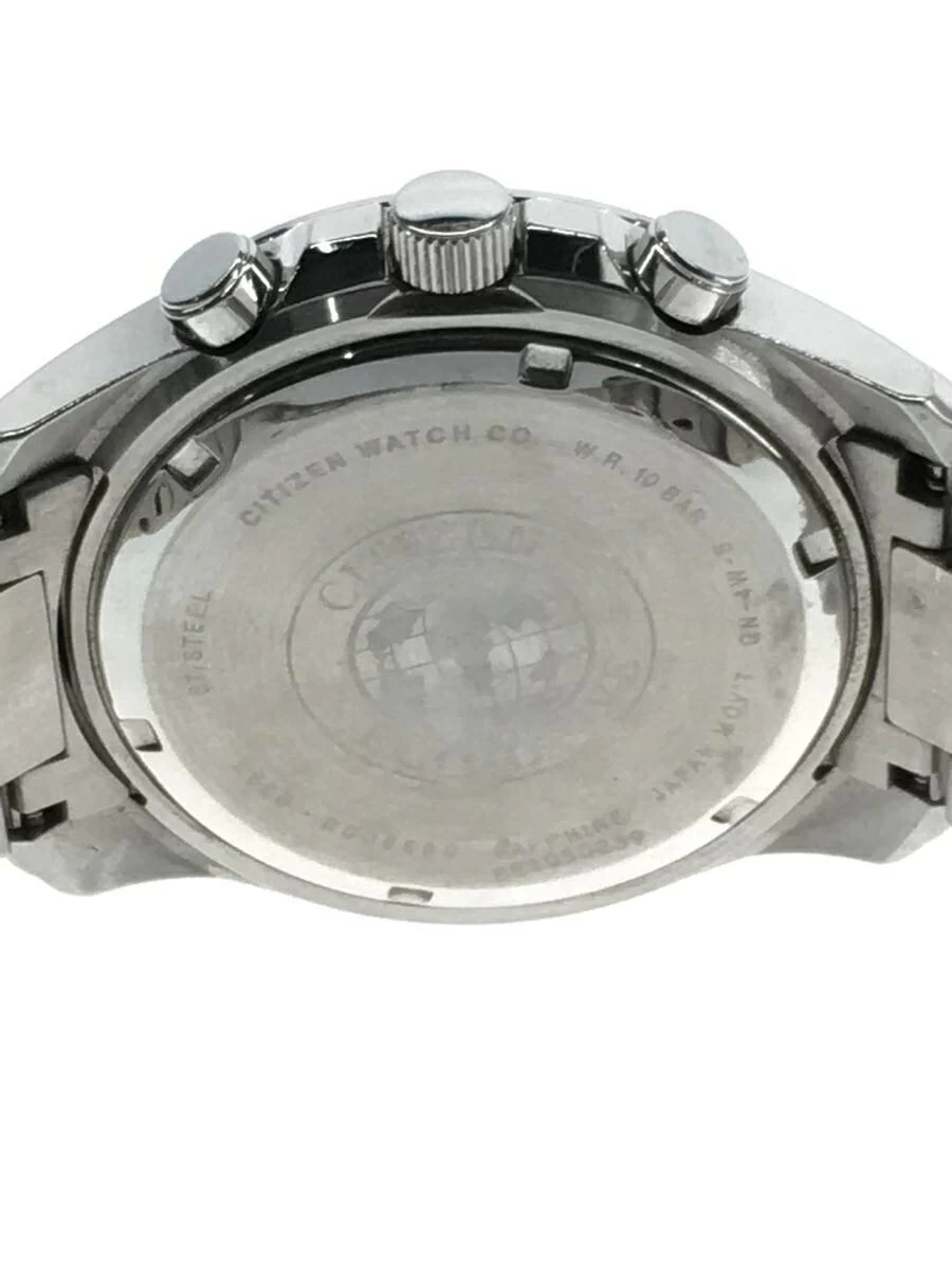 CITIZEN◆ Citizen/Solar/Analog/Stainless Steel/Eco-Drive/Chronograph/E820-R006592