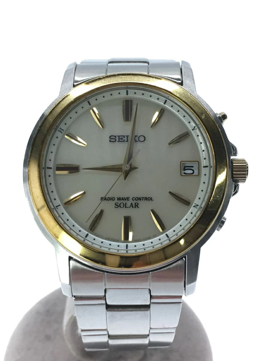SEIKO ◆ Spirit/Quartz/Analog/Silver/7B52-0AF0