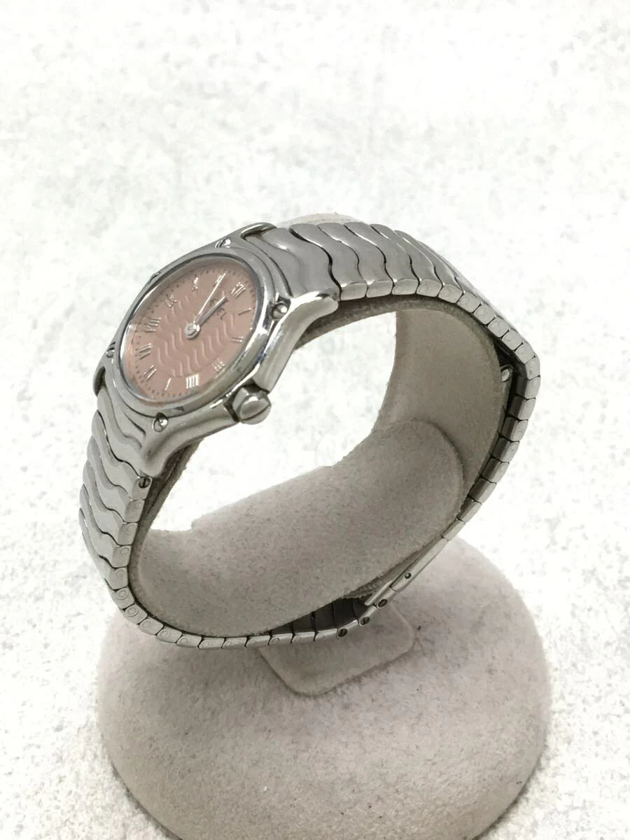 EBEL ◆ SPORT CLASSIC/quartz/analog/stainless steel/PNK/SLV/E9157112