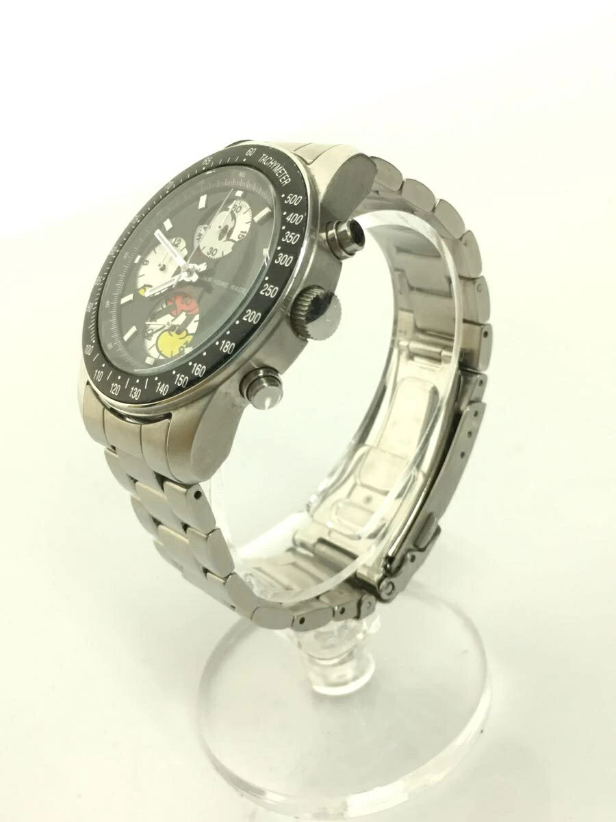 JAM HOME MADE ◆ SHIPS JET BLUE/DISNEY/LIMITED MICKEY WATCH/QUARTZ/ANALOGY/STAINLESS/BLK