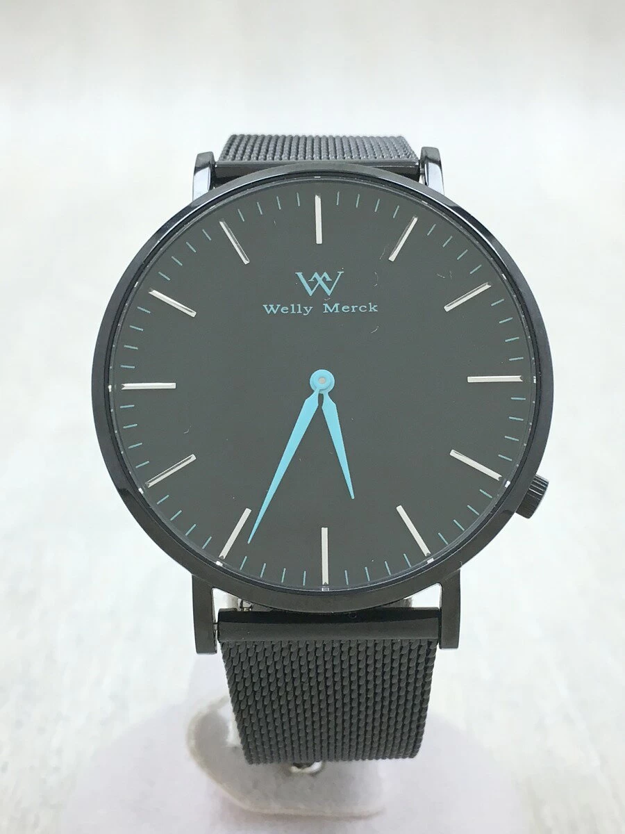 Welly Merck/Quartz/Analog/BLK/BLK