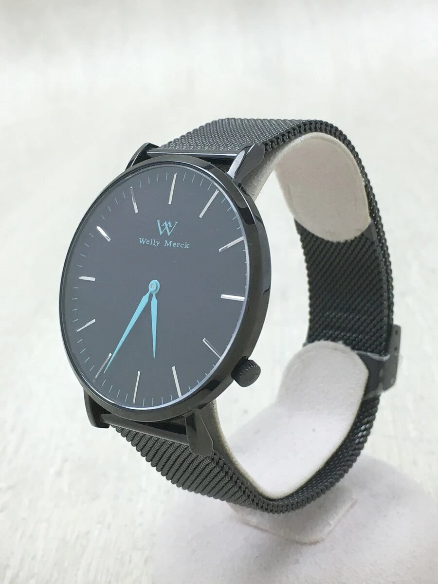 Welly Merck/Quartz/Analog/BLK/BLK