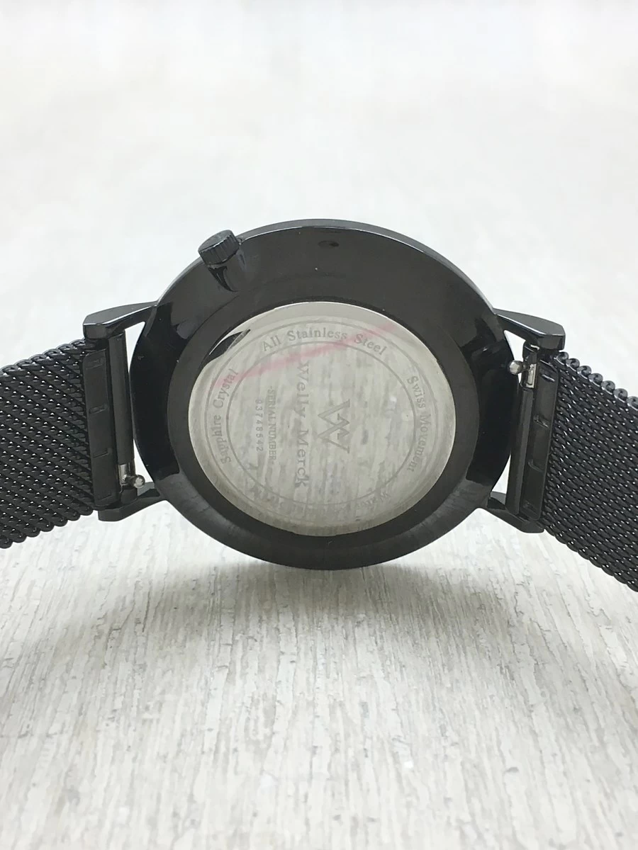 Welly Merck/Quartz/Analog/BLK/BLK