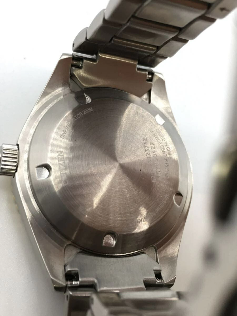 CITIZEN ◆ Promaster/Dive Watch/Automatic/Analog/Stainless Steel/BLK/SLV