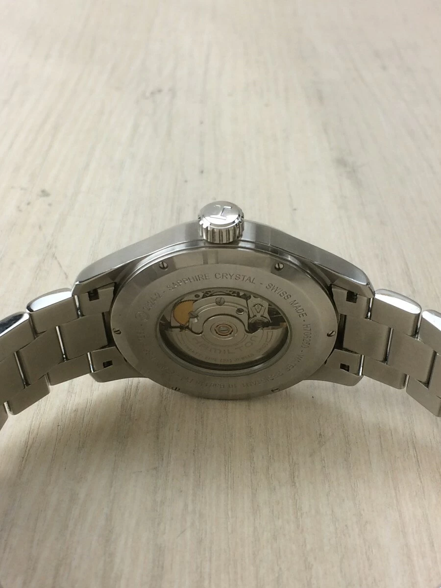 HAMILTON ◆ Khaki Field Automatic Winding/Analog/Stainless Steel/BLK/SLV/H706250