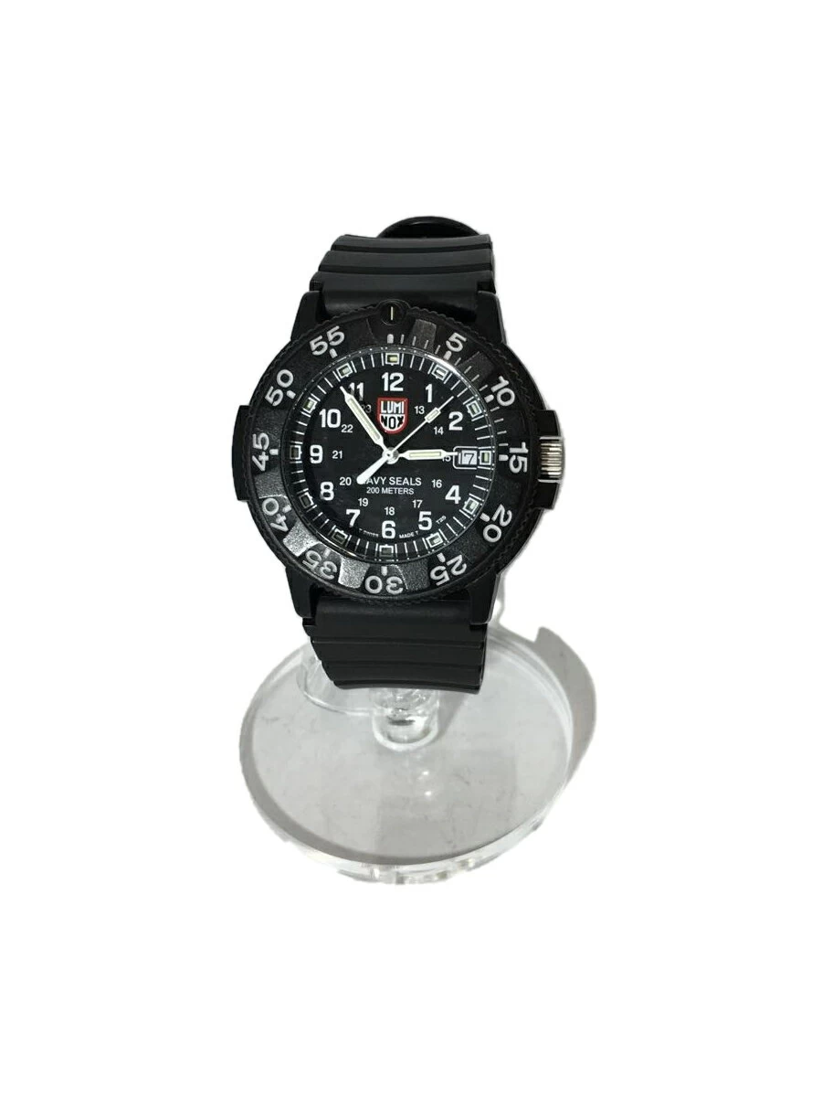 Luminox ◆/analog/BLK/ref.3001 ANNIVERSARY/SEA NAVY SEAL 3000 SER