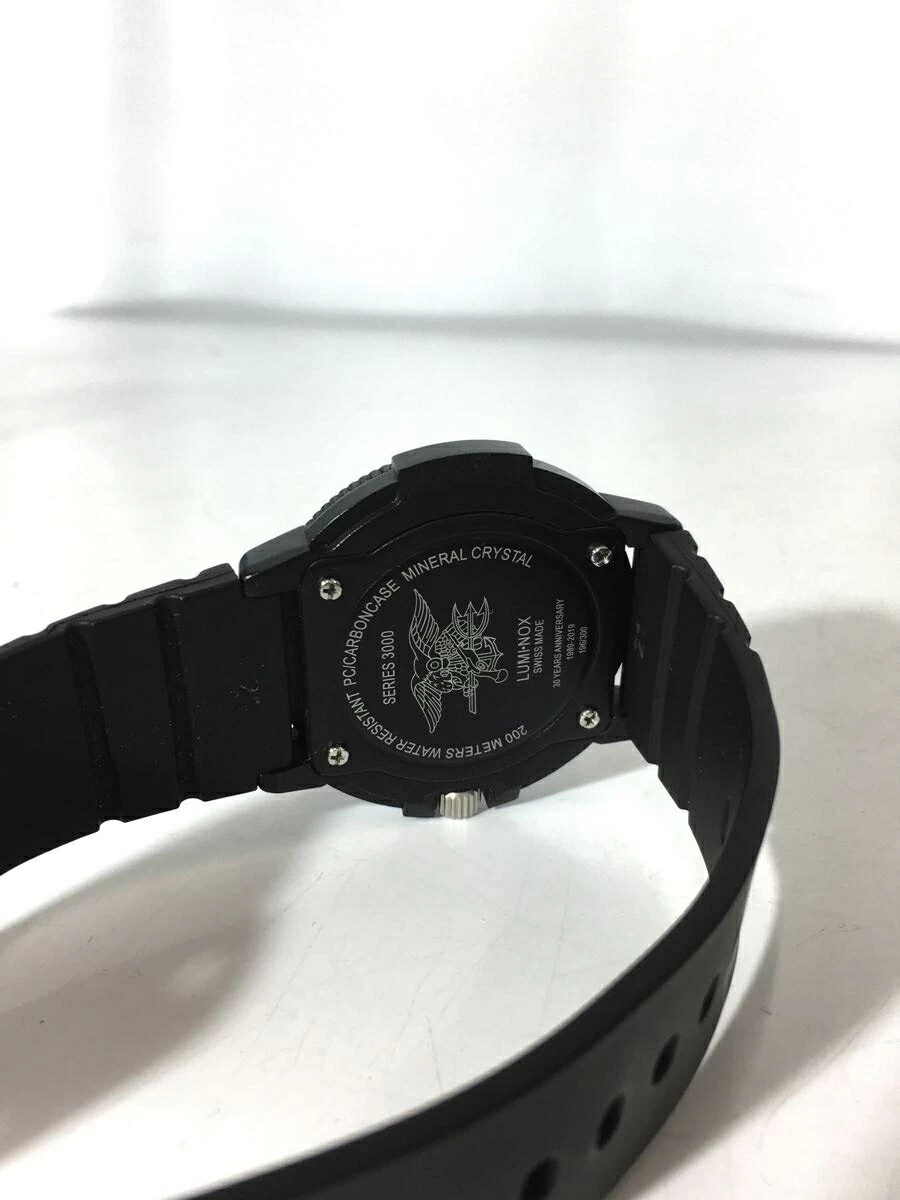 Luminox ◆/analog/BLK/ref.3001 ANNIVERSARY/SEA NAVY SEAL 3000 SER
