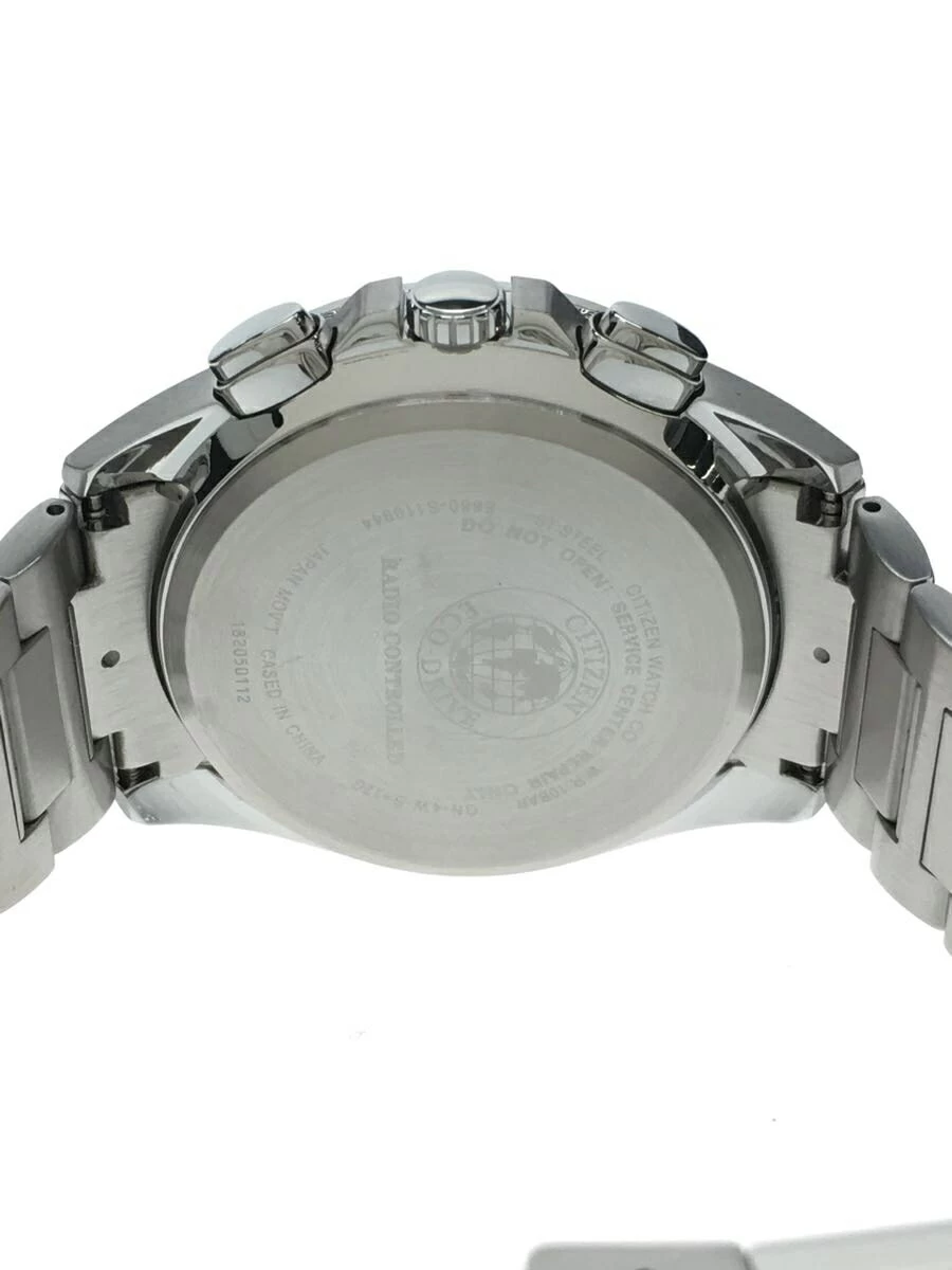 Citizen ◆ Eco-Drive Analog/Stainless Steel/NVY/SLV/SS/with coma/with box
