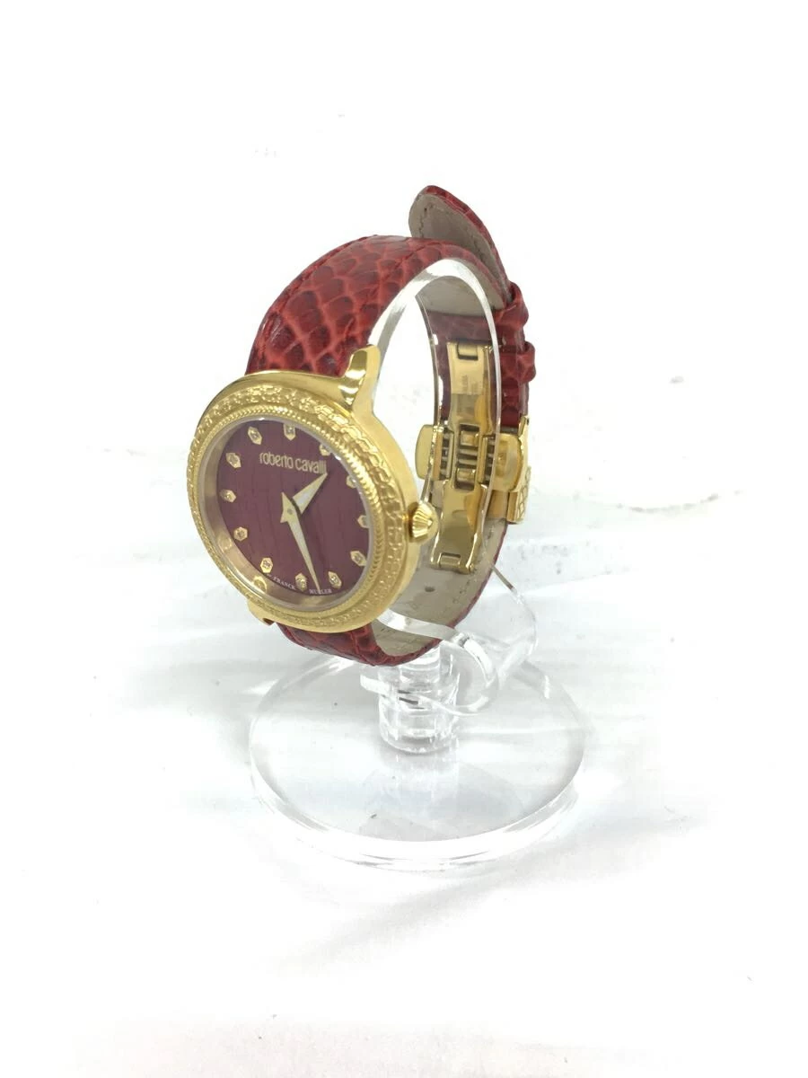 Roberto Cavalli ◆ Quartz/Analog/Red/by FRANCK MULLER