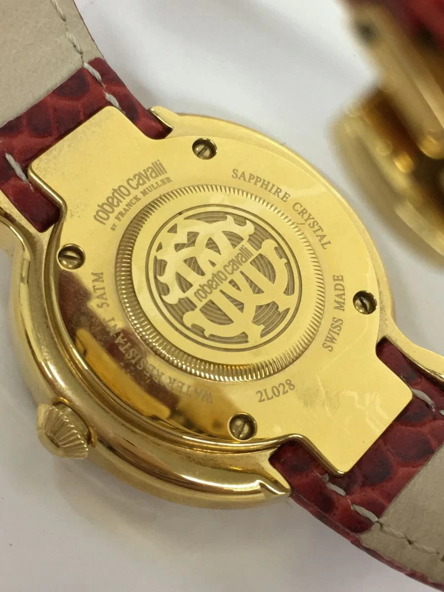 Roberto Cavalli ◆ Quartz/Analog/Red/by FRANCK MULLER