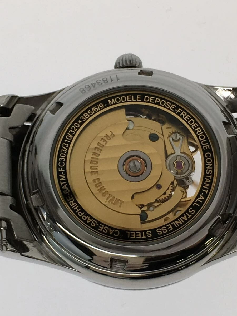 FREDERIQUE CONSTANT ◆ automatic/analog/stainless steel/WHT