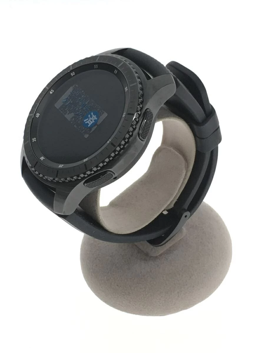 Samsung ◆ Galaxy Gear S3 Frontier SM-R760NDAAXJP/digital/leather/BLK/BLK