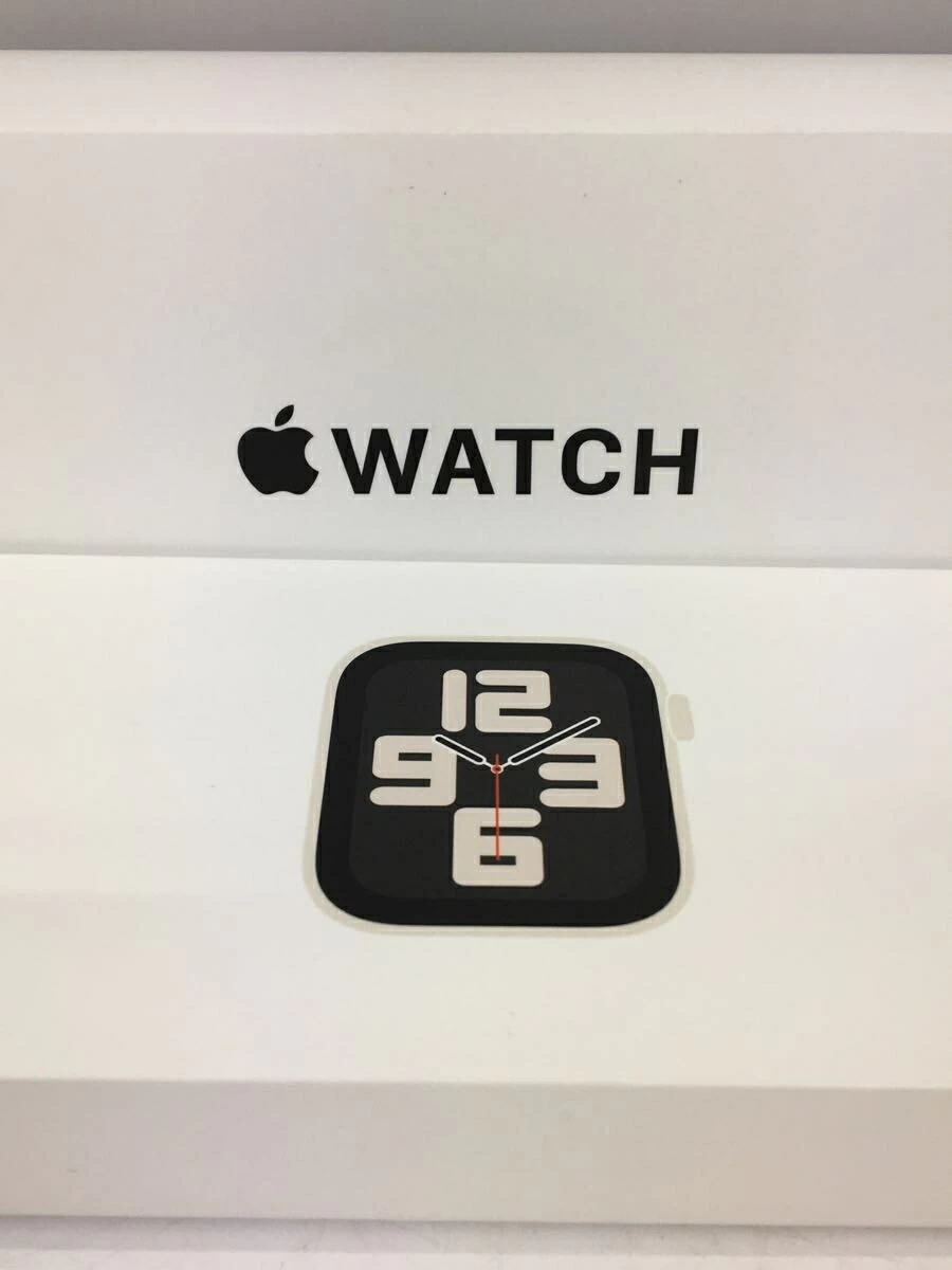 Apple ◆ Apple Watch SE 2nd Generation GPS Model 44mm MNJX3J/A [Starlight] /Digital