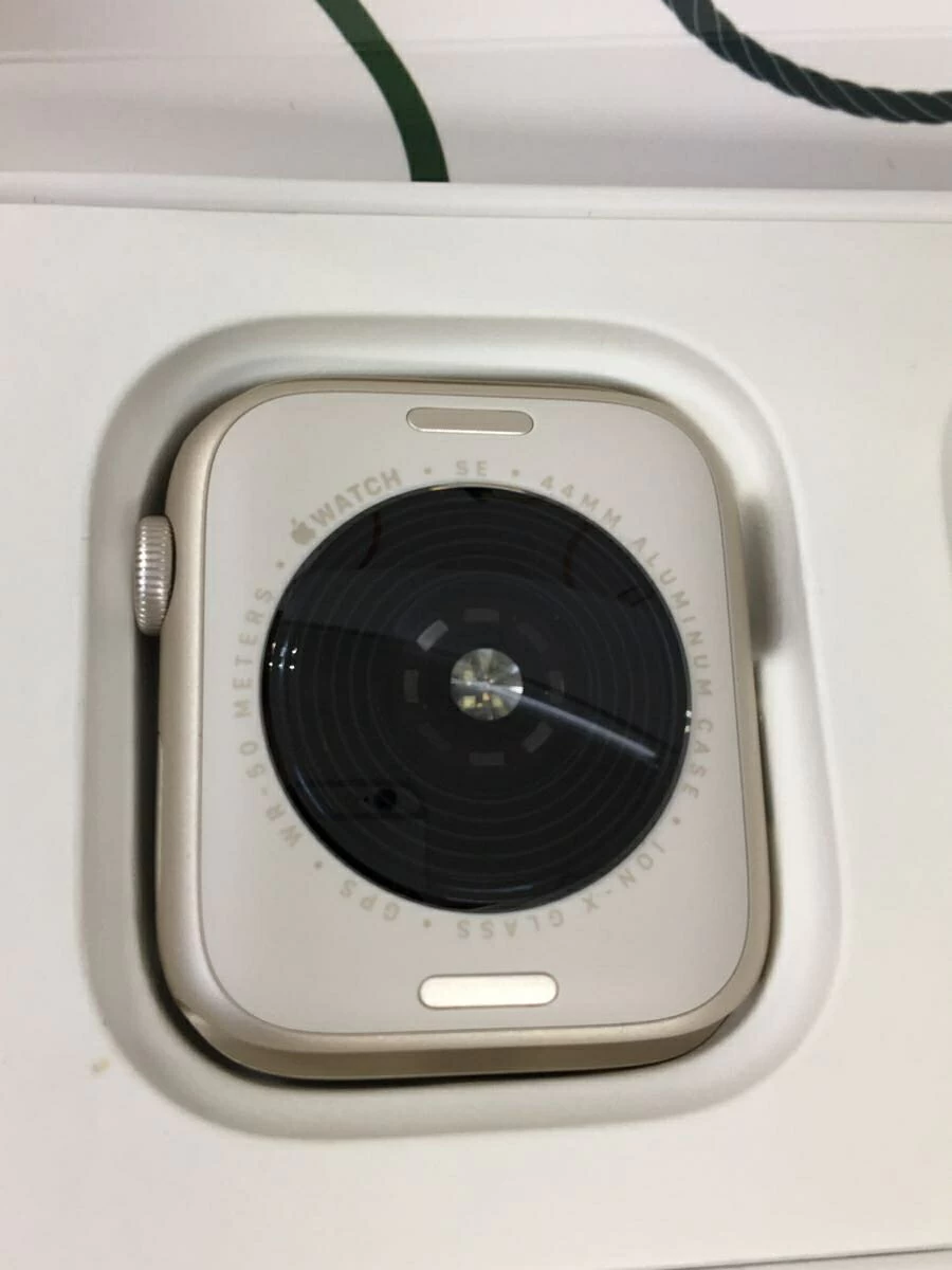 Apple ◆ Apple Watch SE 2nd Generation GPS Model 44mm MNJX3J/A [Starlight] /Digital