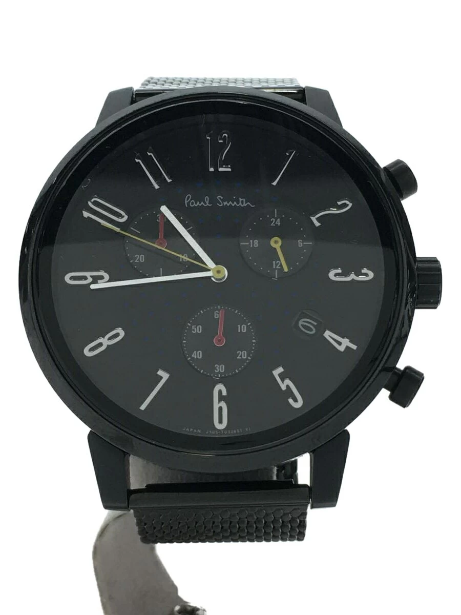 Paul Smith ◆ Church Street/Quartz/Analog/--/BLK/BLK/Model: J505-T021310