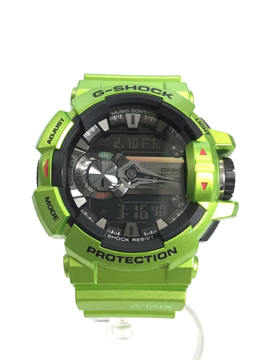 CASIO ◆ Quartz G-SHOCK/GBA-400-3BJF/Digiana/GRN/GRN