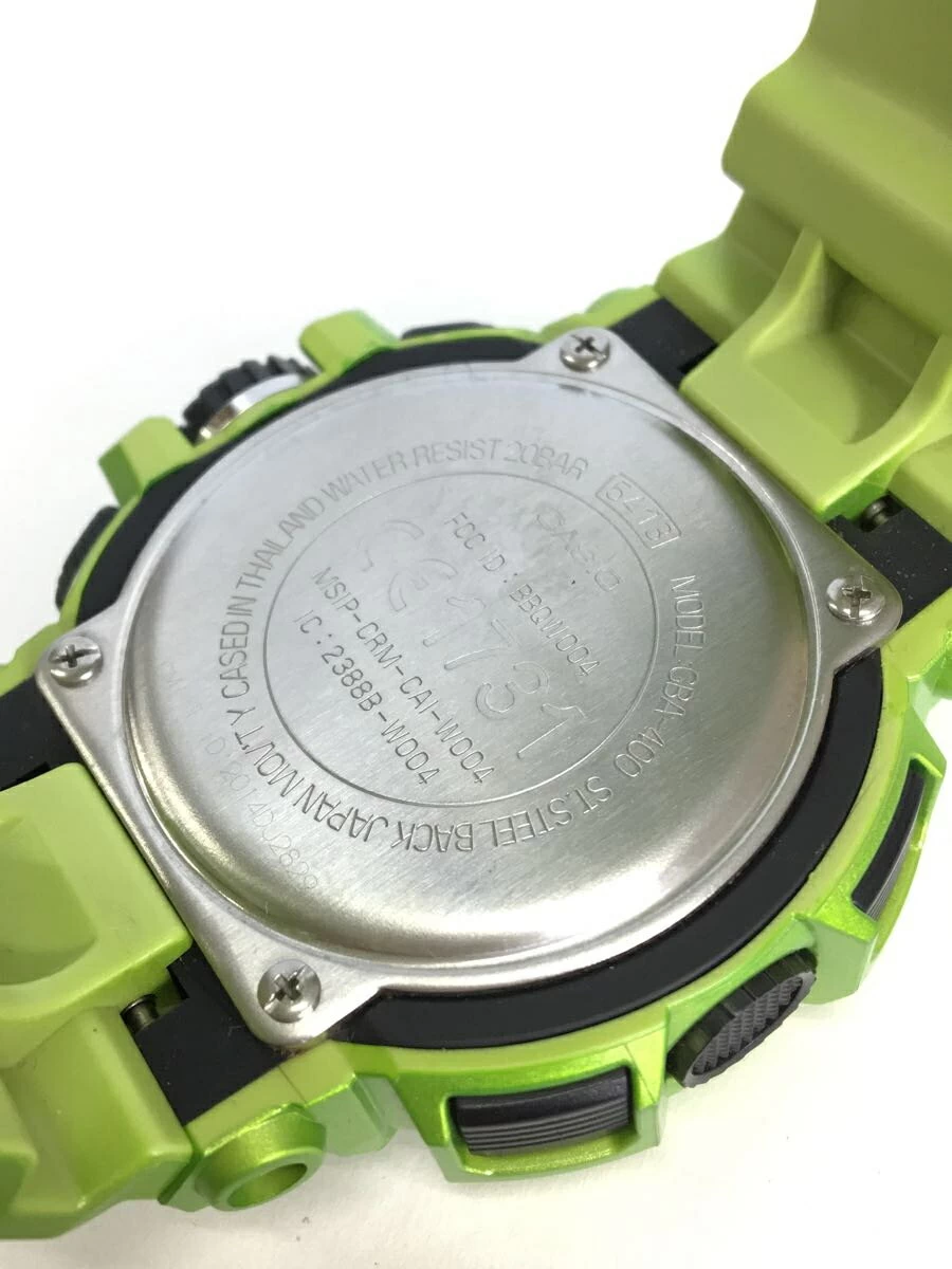 CASIO ◆ Quartz G-SHOCK/GBA-400-3BJF/Digiana/GRN/GRN