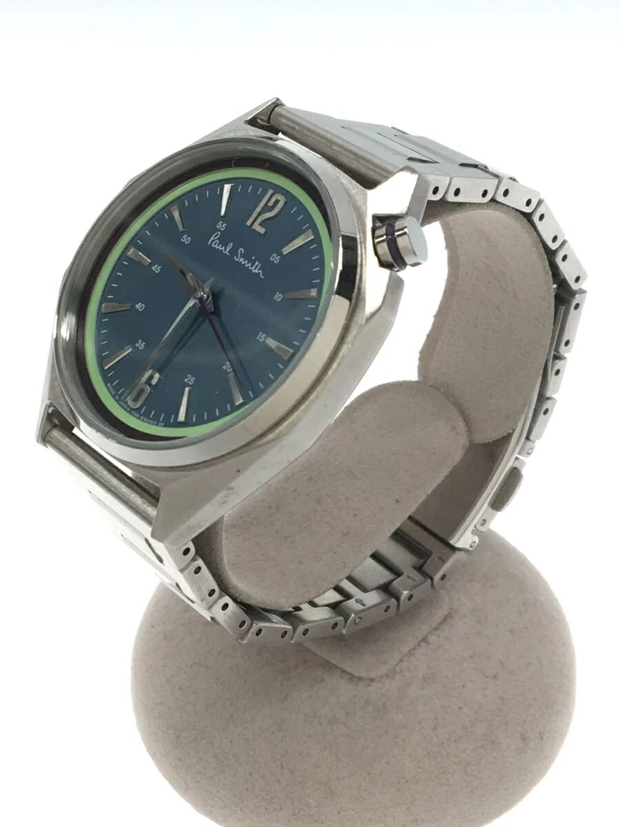 Paul Smith ◆ Octagon/Quartz/Analog/Stainless Steel/NVY/BT4-117-93/box