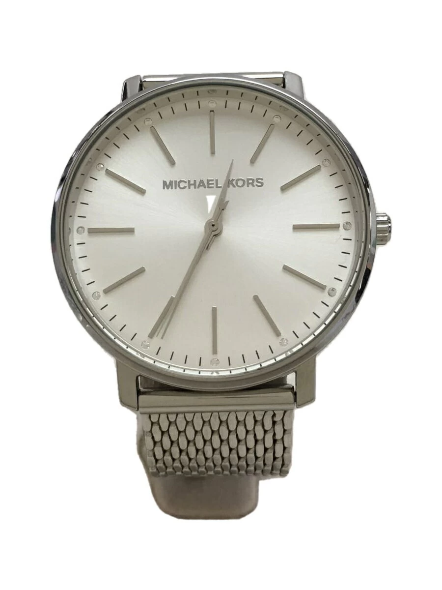 MICHAEL KORS ◆ Quartz/Analog/Stainless Steel/SLV/SLV
