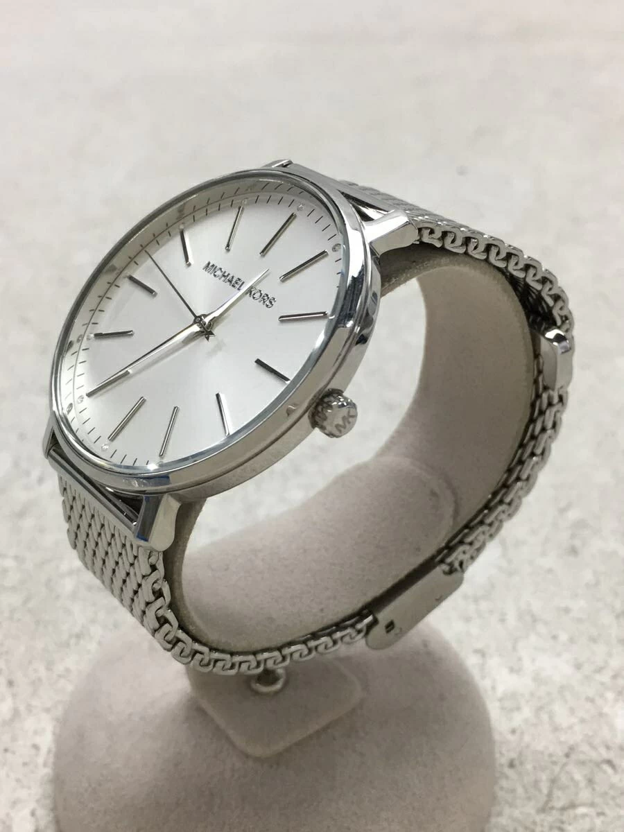 MICHAEL KORS ◆ Quartz/Analog/Stainless Steel/SLV/SLV