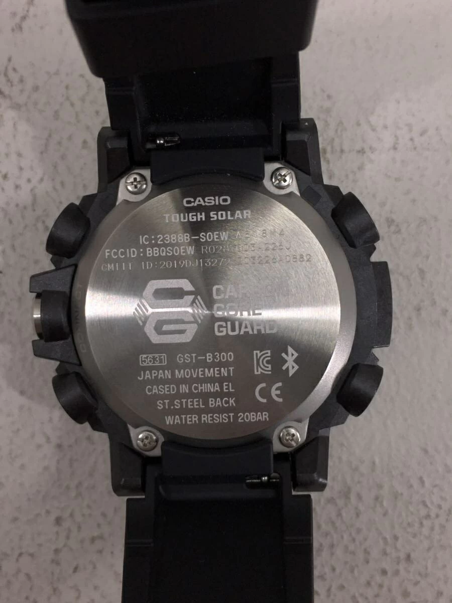 CASIO ◆ Main Unit Only/Solar_G-SHOCK/Digiana/BLK/GST-B300B