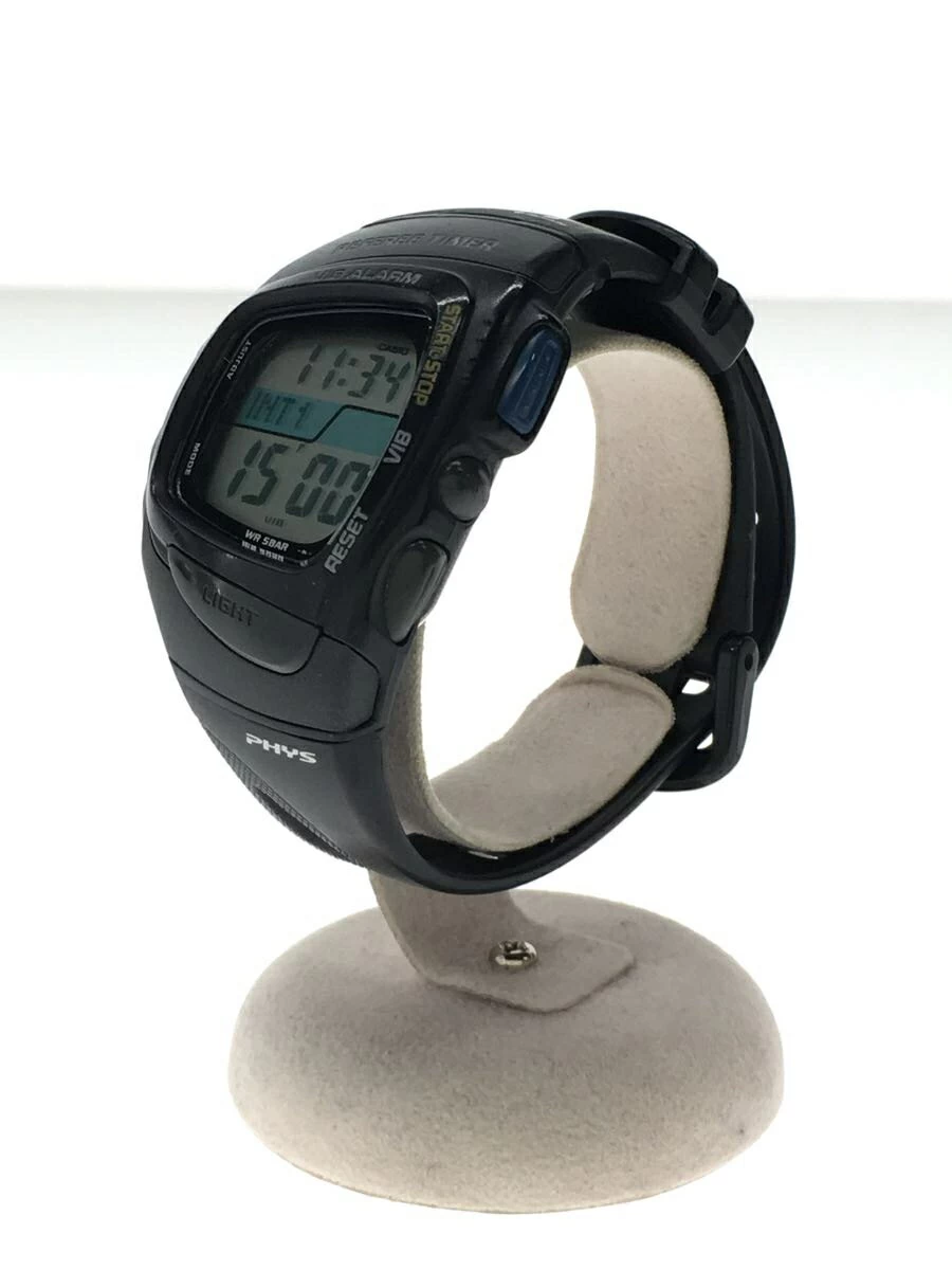 CASIO ◆ PHYS TIMERS1/2006 German World Cup/Quartz/Digital/Rubber/BLK