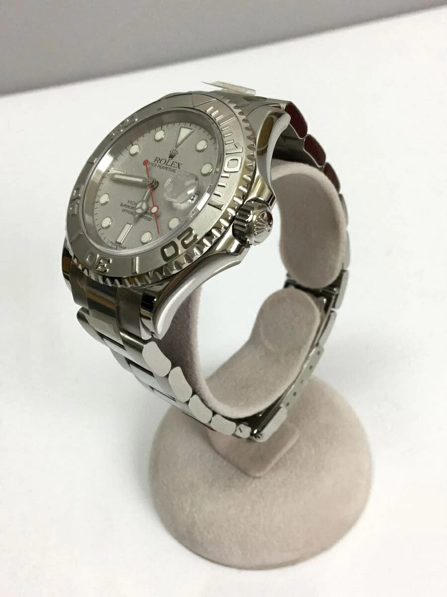 Rolex ◆ Automatic/Analog/Yacht Master SS+PT 40mm/16622/D907759/Silver